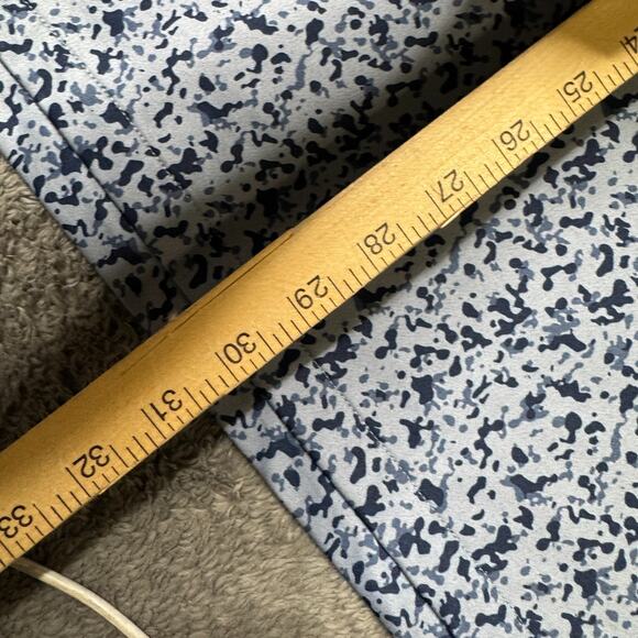 Nike Golf Tour Polo Shirt Mens L Top Micro Camo Blue Dri Fit DR5306-493 - Picture 6 of 7